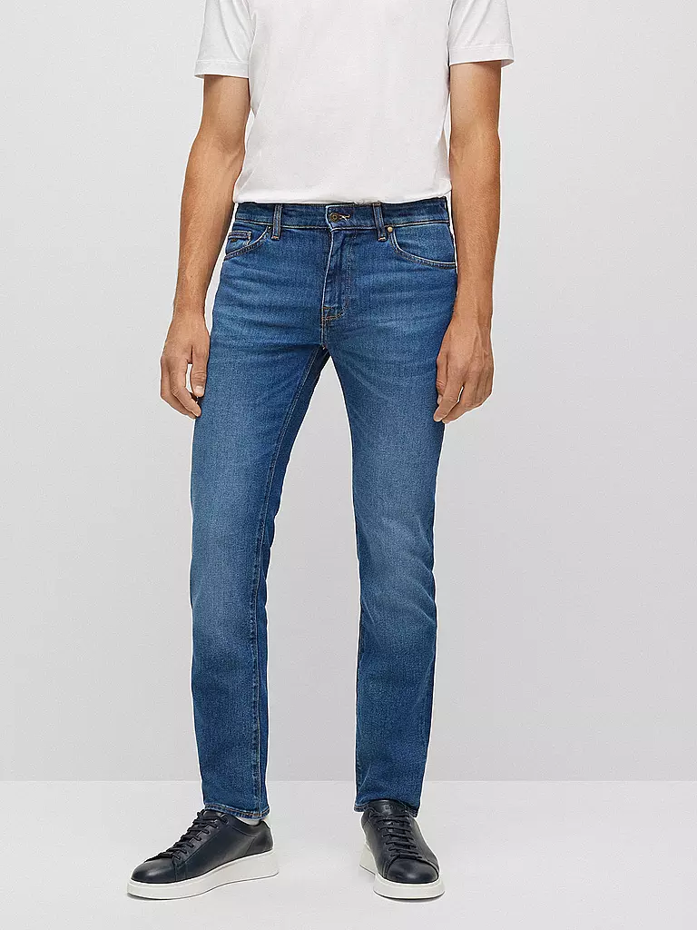BOSS Jeans Straight Fit MAINE dunkelblau