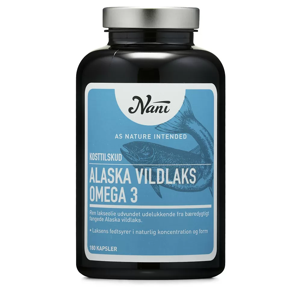 Nani Omega 3 fiskeolie - 180 kaps.