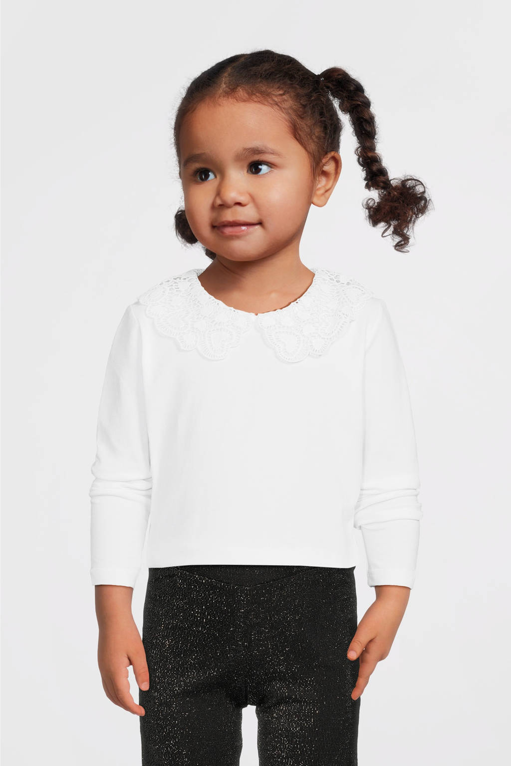 NAME IT longsleeve NMFROSELINA wit