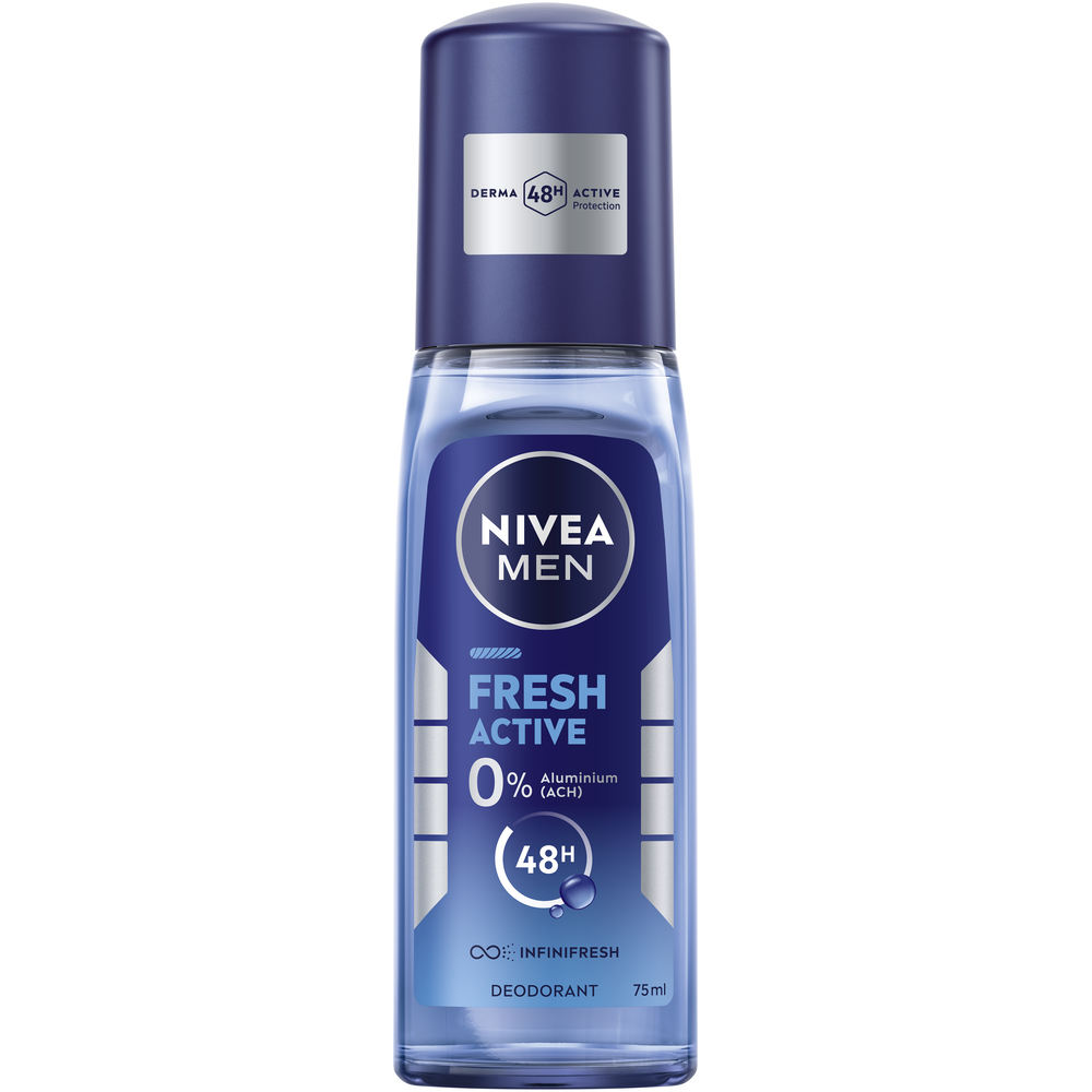 Nivea MEN Deo Fresh Active<br>75 ml, Vapo, Vapo, neu