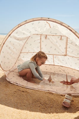 LIEWOOD Everett Pop Up UV-Telt med Basseng, Safari sandy mix