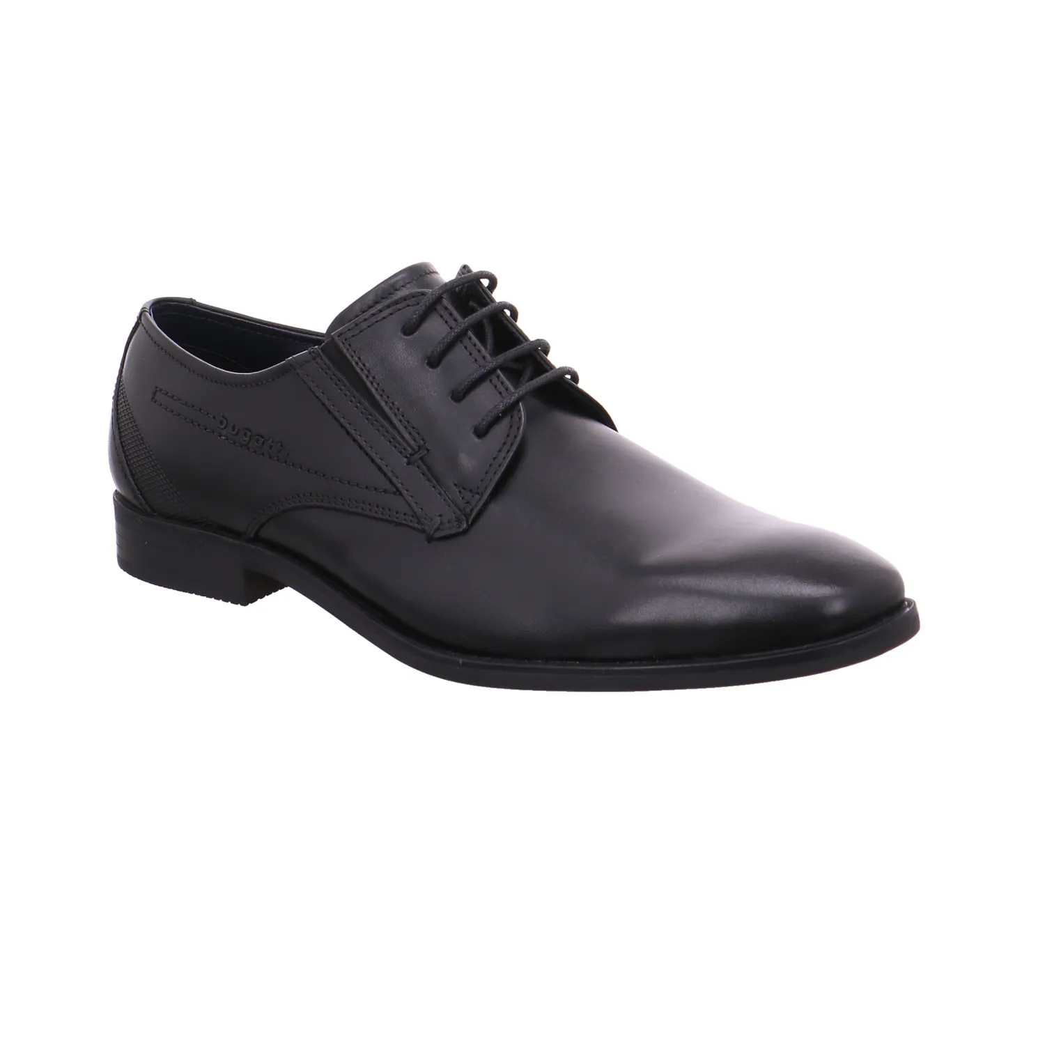 BUGATTI SHOES Halbschuh-City Schwarz Leder