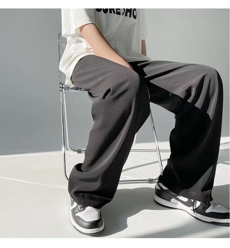 Blueforce - Mid Rise Plain Straight Leg Broek