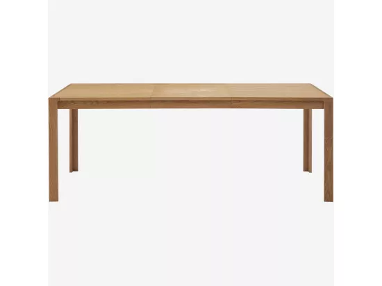 HABITAT - Table rectangulaire extensible en chêne - Design by Helena Pille - Ivoine