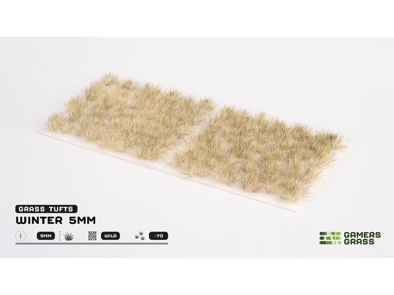 GamersGrass Tufts Small Winter 5 mm Hochwertige Tufts für den Gelände- und Miniaturenbau