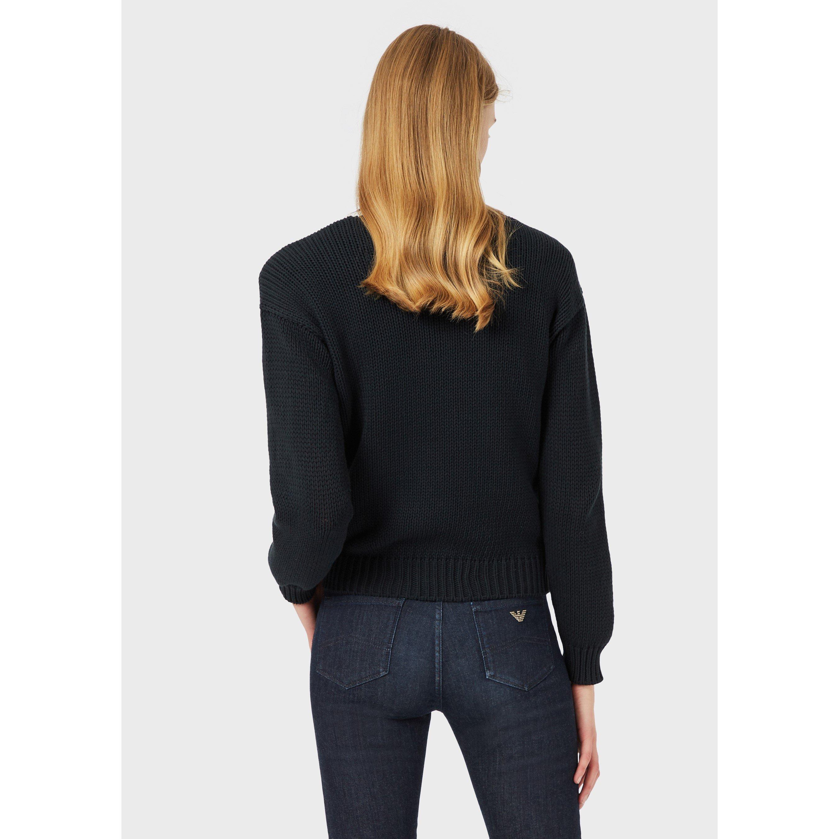 Emporio Armani Eagle Knitted Jumper