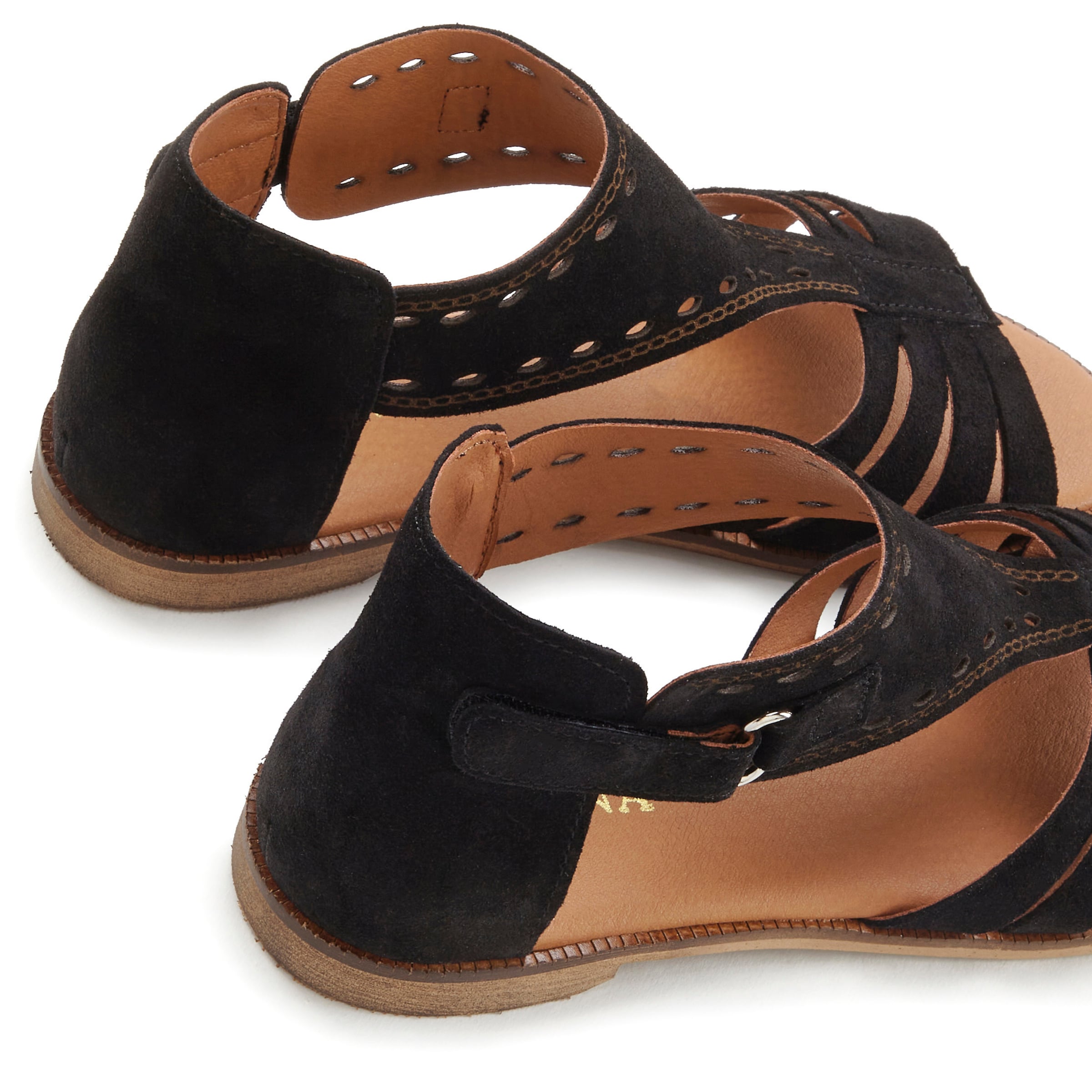 LASCANA Sandale in schwarz