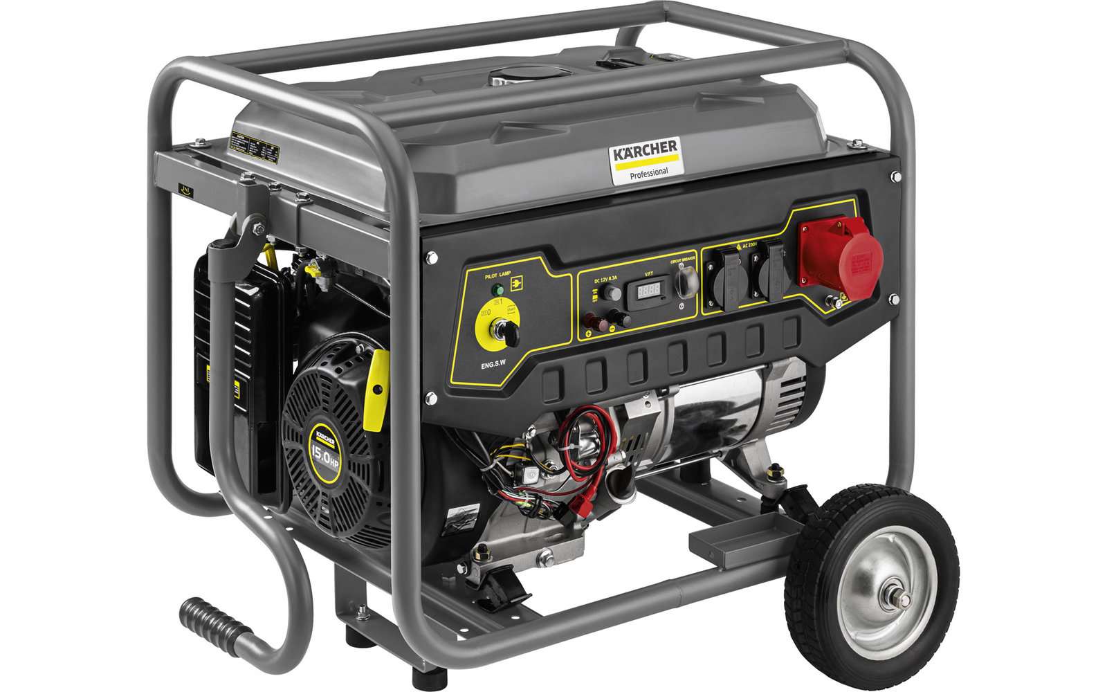 Kärcher PGG 8/3 Rahmengerät-Stromerzeuger / Drehstromgenerator 7 kW