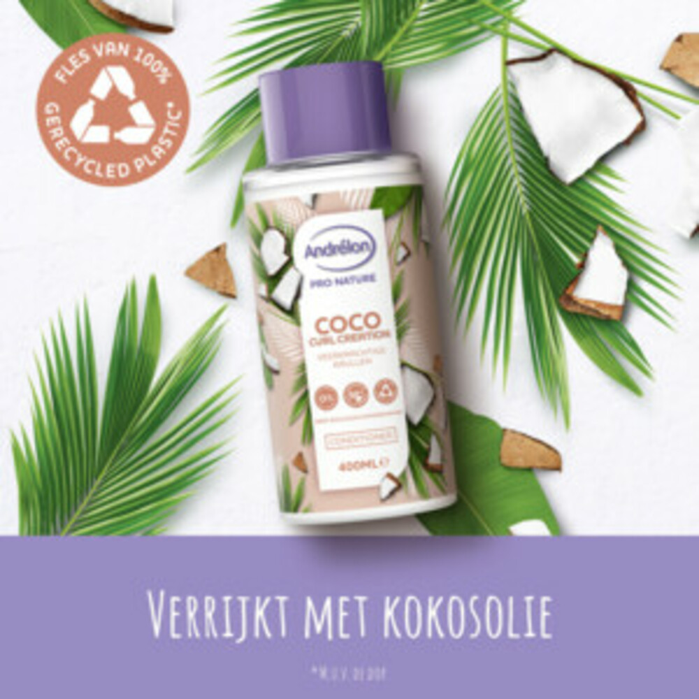 6x Andrelon Conditioner Coco Curl Creation400 ml
