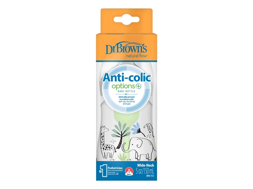 BIBERÃO DR. BROWN'S BOCA LARGA SELVA 150ML 1UN