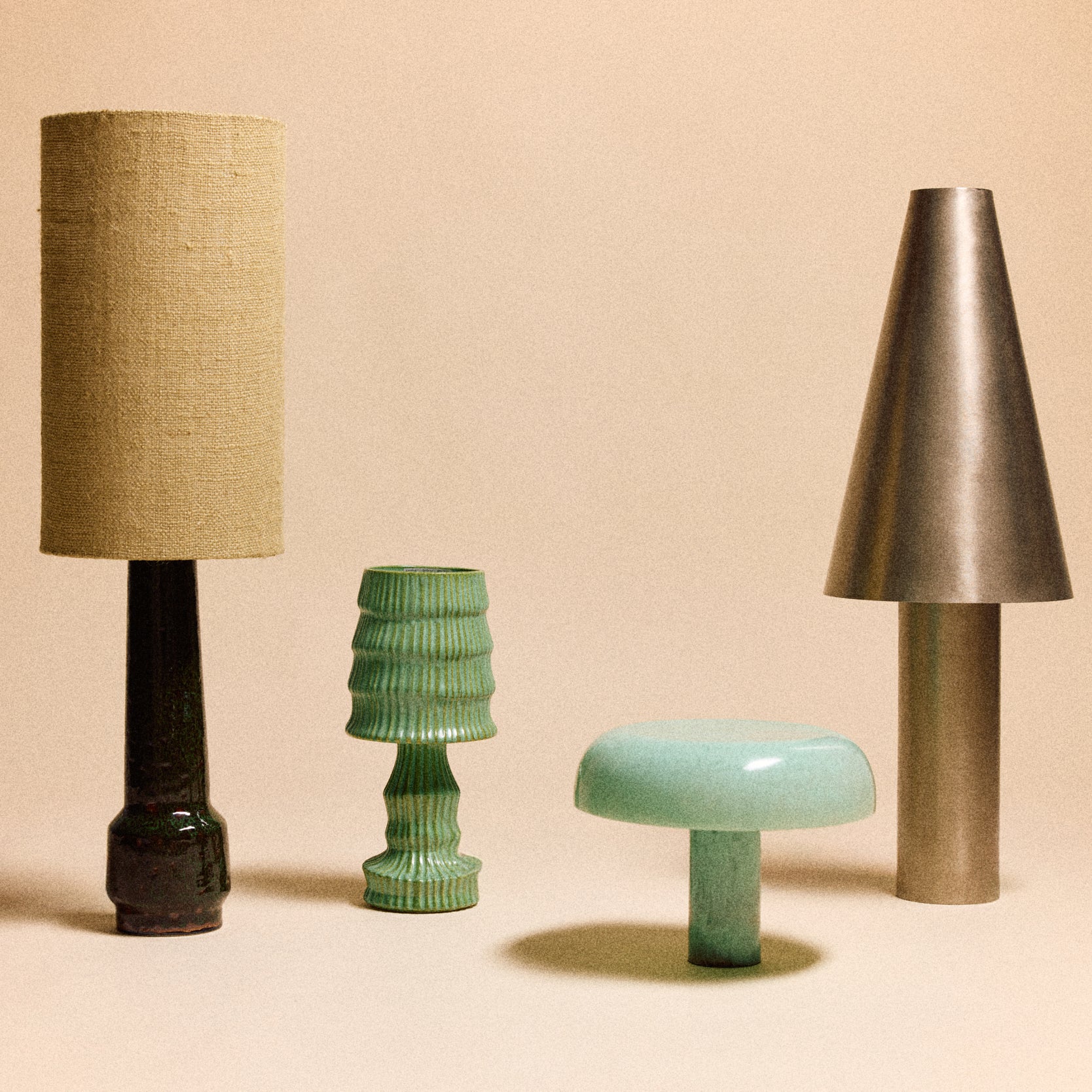 HKliving Ceramic Tafellamp - Petal