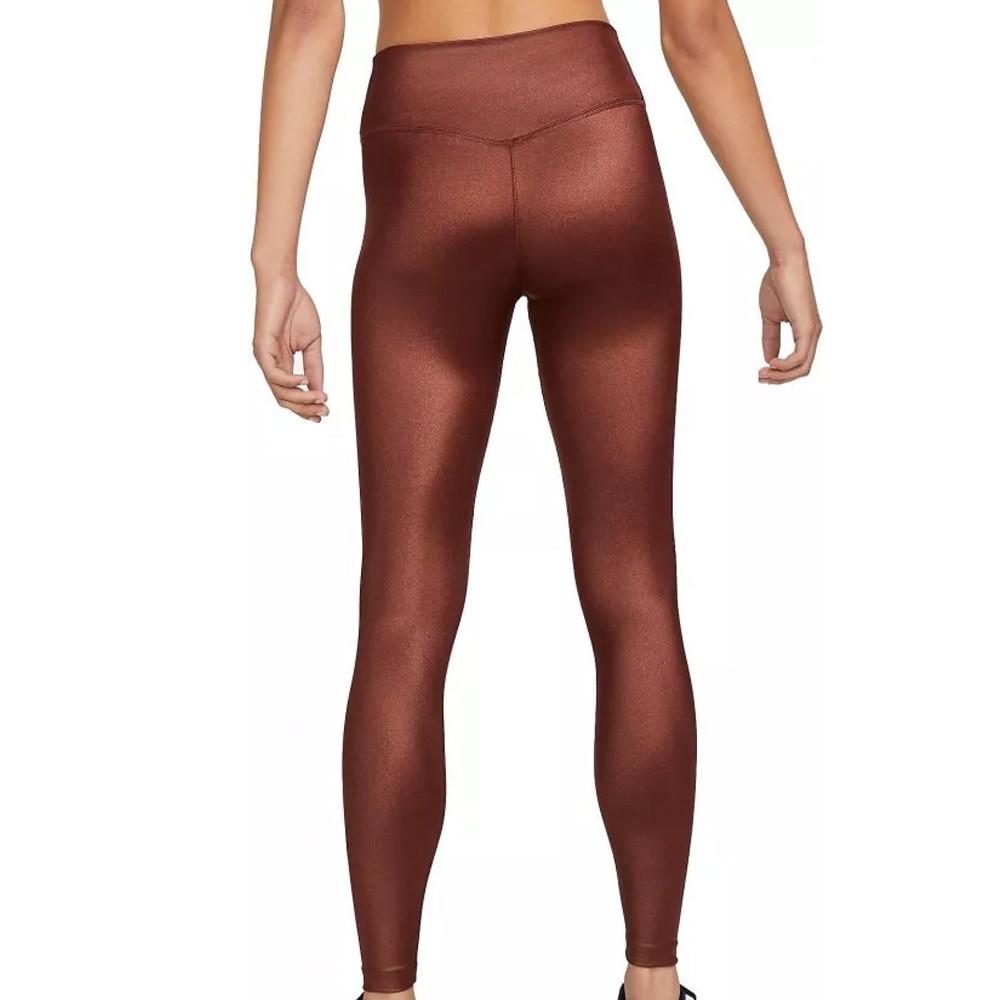 Nike Legging Marron Femme Nike One Shine