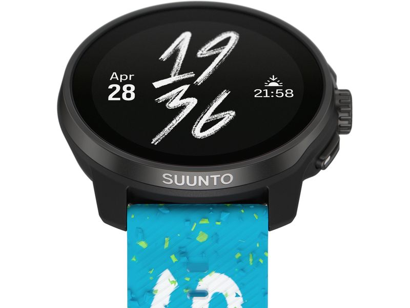 SUUNTO Sportuhr Race S Blau Smartwatch