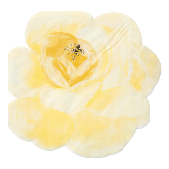 Meri Meri Serviettes en papier Jardin de Roses - Set de 16