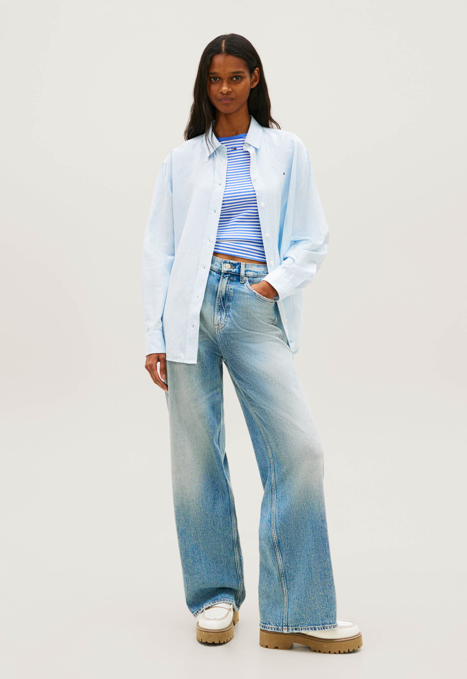 Tommy Jeans Relaxed Linnen Blouse