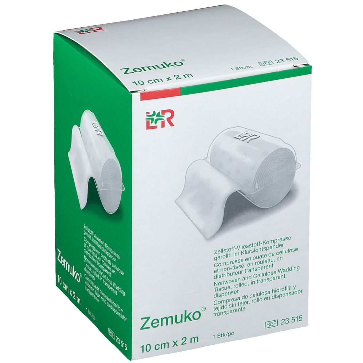 Zemuko Kompresse gerollt 2 m x 10 cm 23515