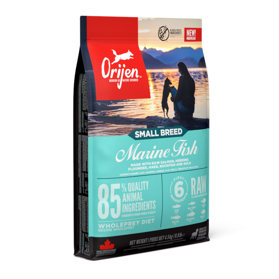 Ração Orijen Marine Fish para cães de raças pequenas