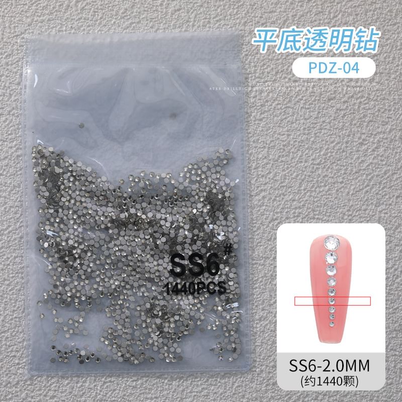 Padoma - Strass-nageldecoratie (verschillende ontwerpen)
