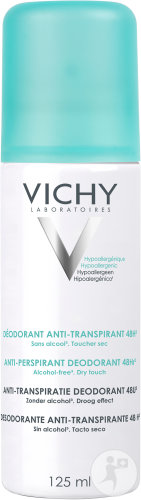 Vichy Déodorant Détranspirant Intensif 72h Transpiration Excessive Peau Sensible 2x50ml Promo