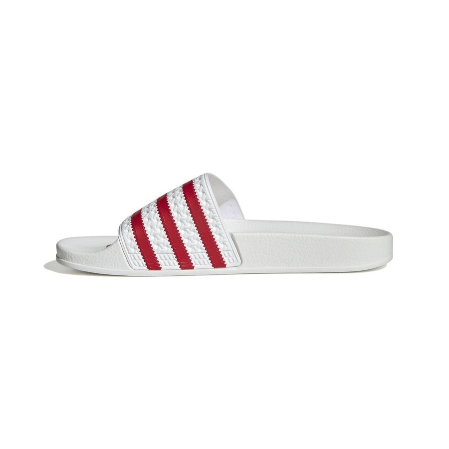 adidas Originals Claquettes adilette - Blanc/Rouge Femme