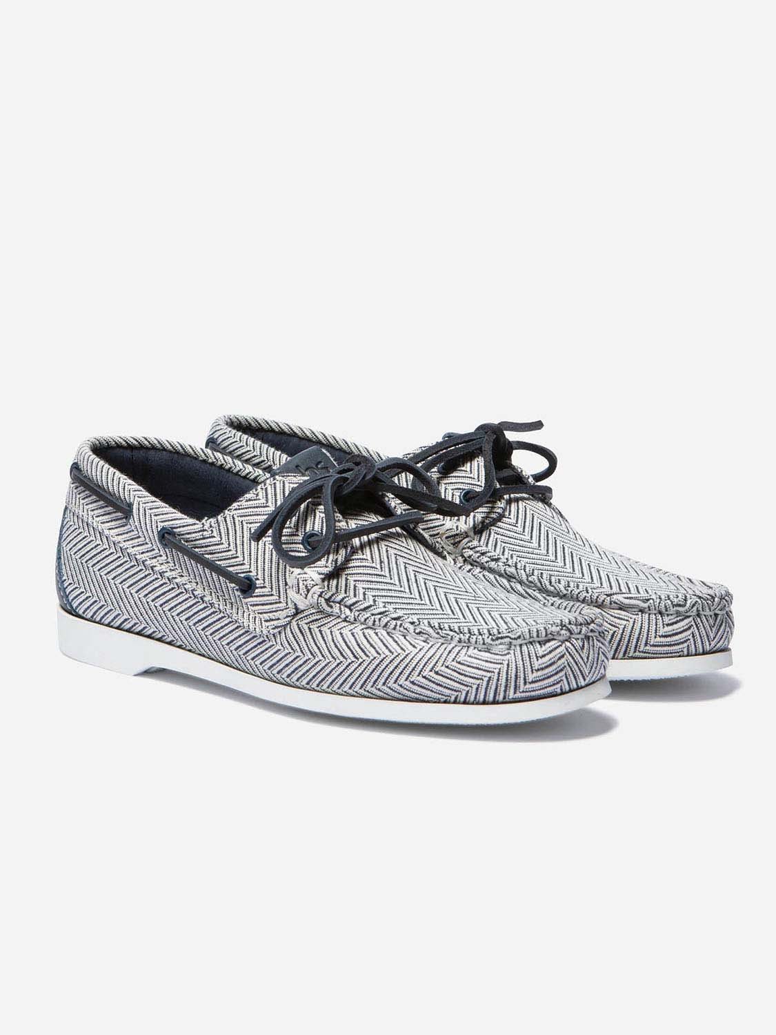 Chaussures Bateau Motifs Bleu Marine