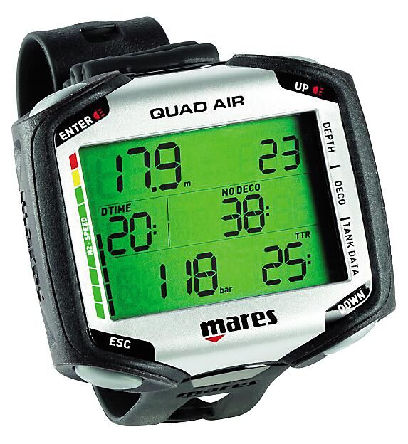 MARES - ORDINATEUR DE PLONGEE QUAD AIR