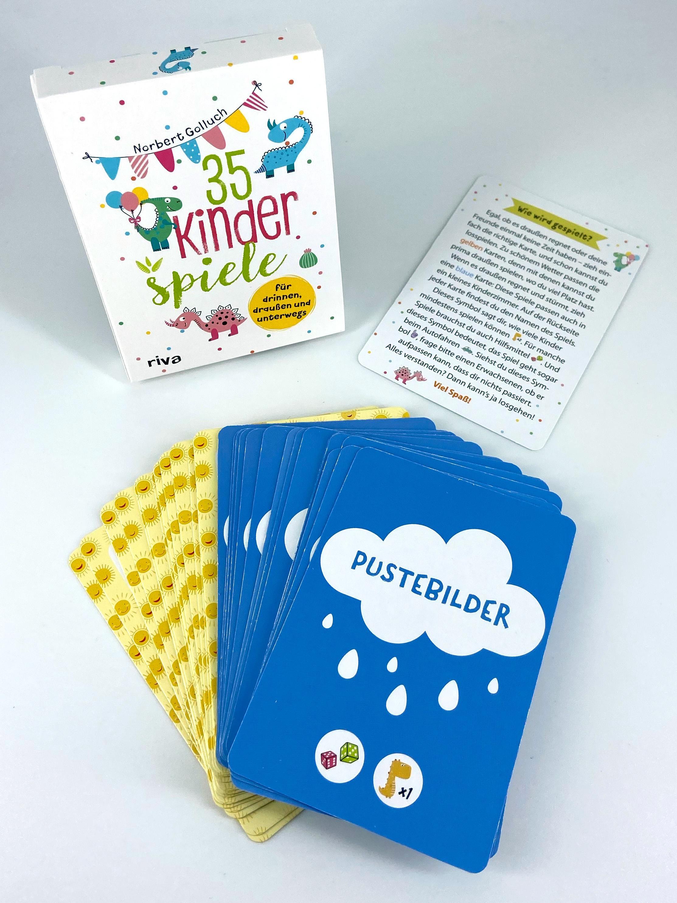 35 Kinderspiele für drinnen, draußen und unterwegs (Kinderspiel)
