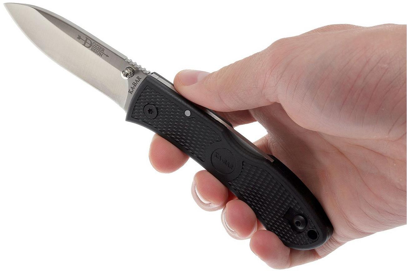 KA-BAR Dozier Folding Hunter Black 4062