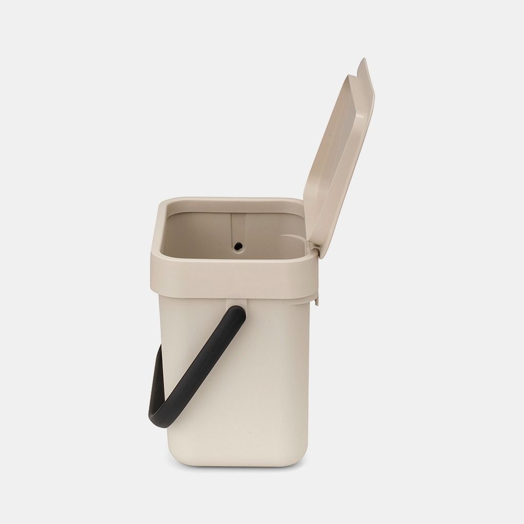 Sort & Go afvalemmer, 3 liter - Soft Beige