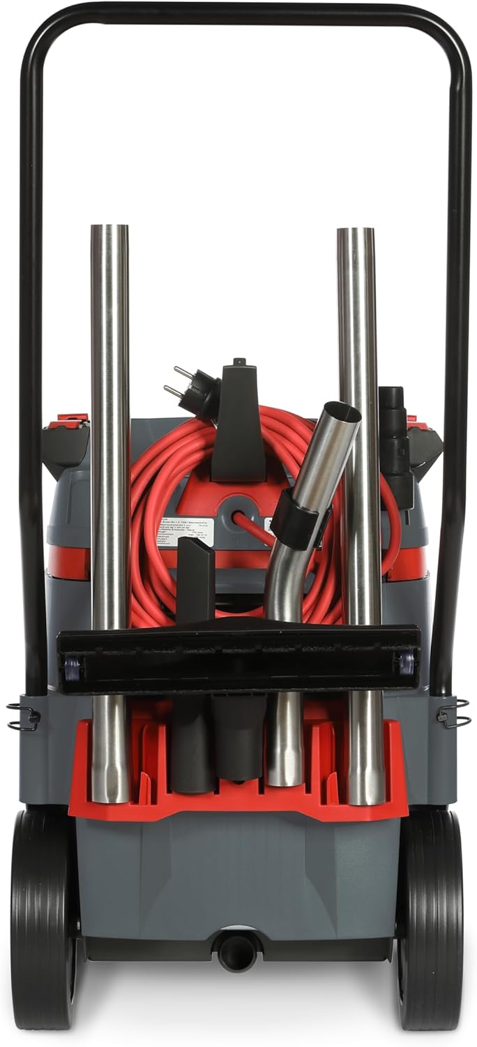 starmix iPulse H-1635 Safe Plus – Industriestaubsauger Staubklasse H, 280 mbar, 35l – automatische Filterabreinigung, HEPA H14-Filter – DIN-zertifizierter & BG-BAU-förderfähiger Sicherheitssauger
