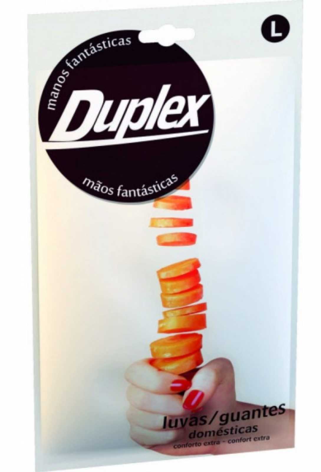 Luvas domésticas Duplex (1 par)