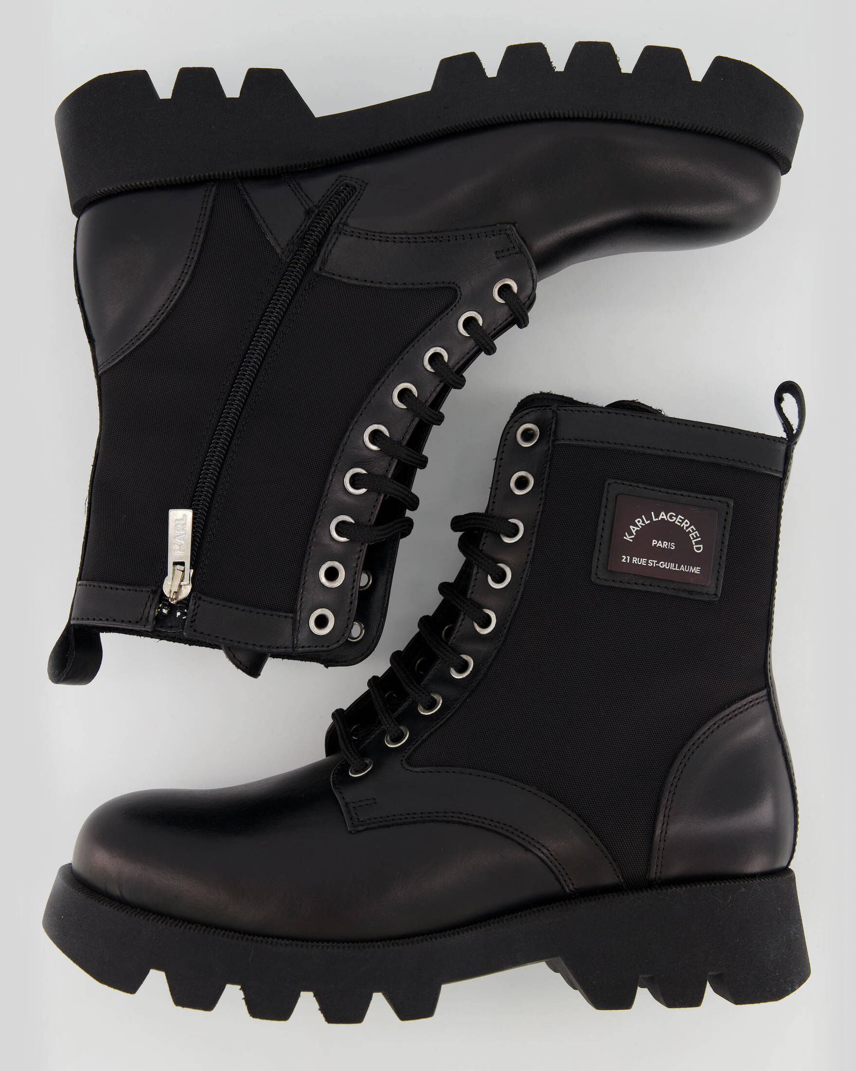 Karl Lagerfeld| Damen Biker Boots TERRA LACE BOOT