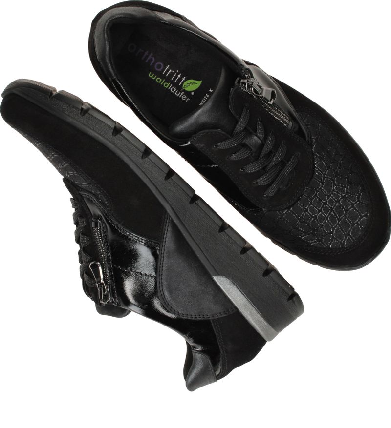 Waldlaufer Ramona Sneakers Zwart Dames