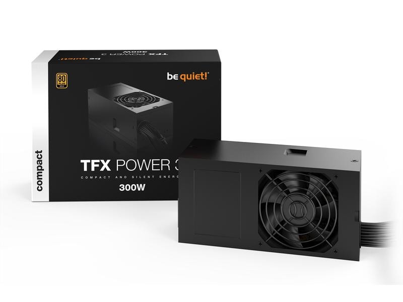 be quiet! Netzteil TFX Power 3 300 W Kompaktes und leises Netzteil mit 80  Gold Zertifizierung