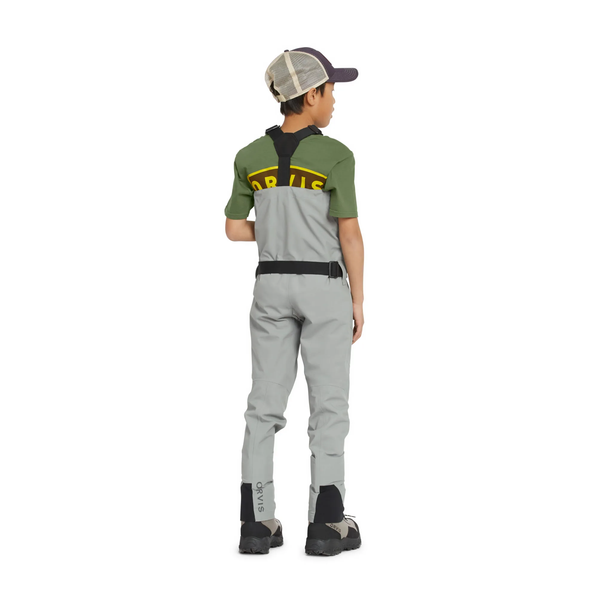 Orvis Kids' Clearwater Vadebukser Stone