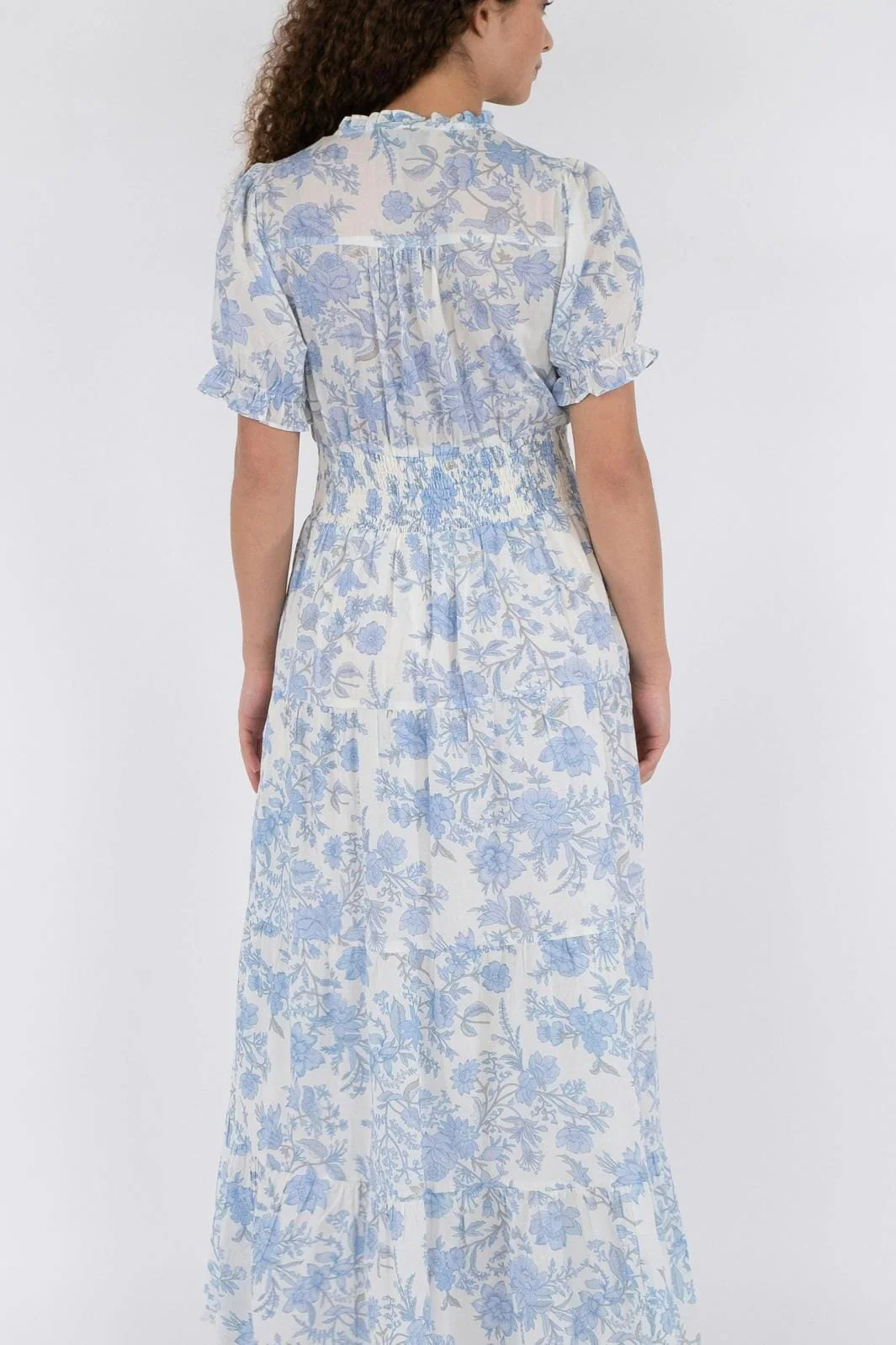 Neo Noir Kanza Rose Field Dress light blue