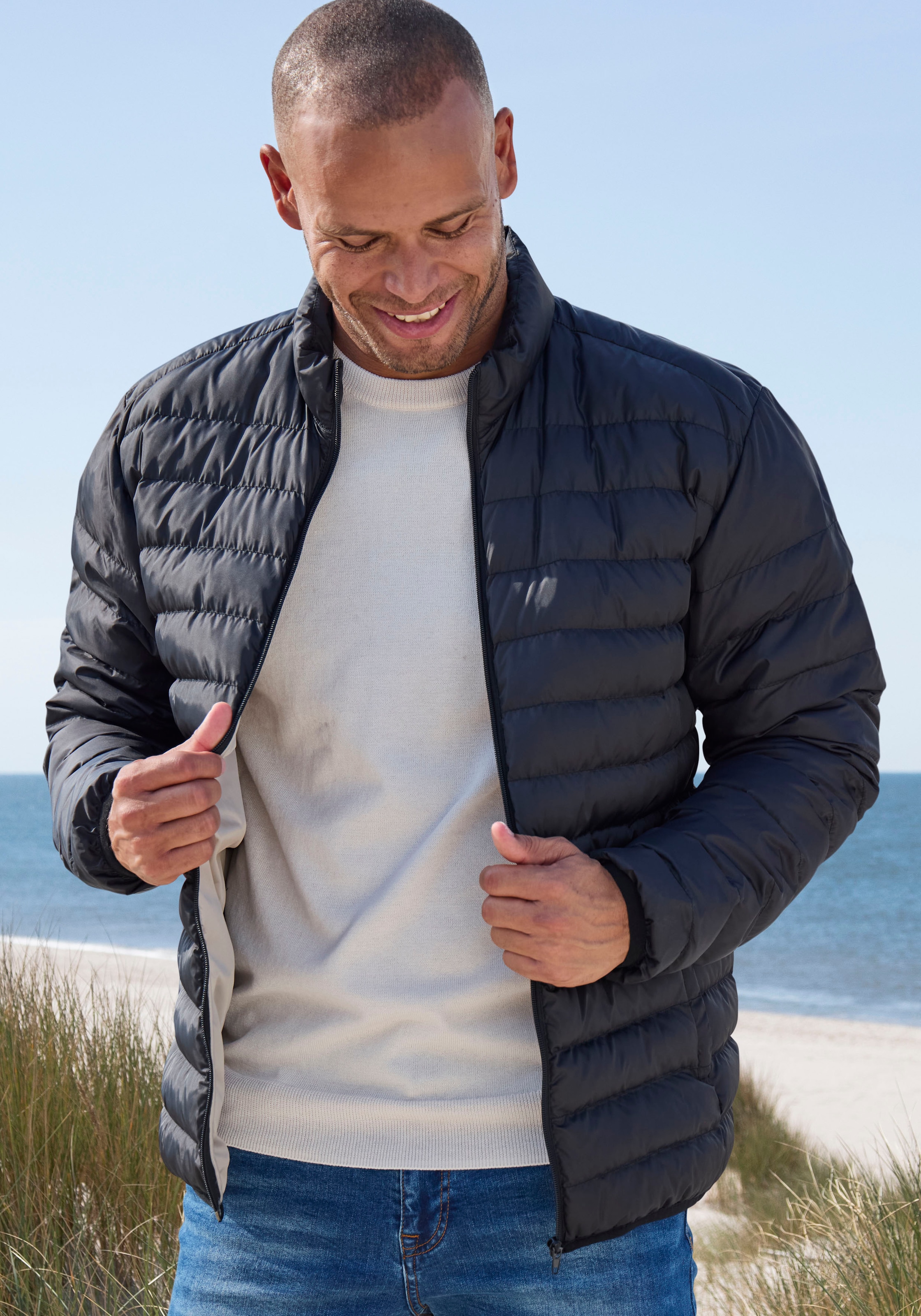 H.I.S Steppjacke ohne Kapuze leicht und gut zu verstauen