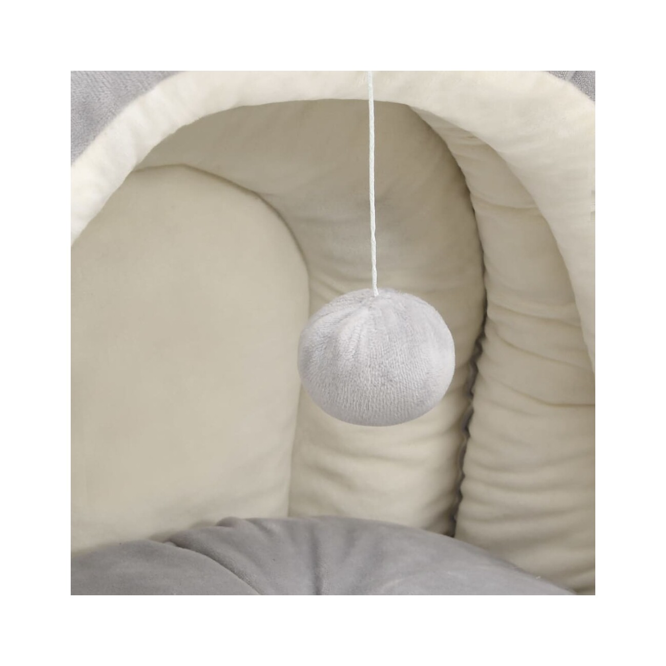 VidaXL Katzenbett grau 40 cm, 40 cm