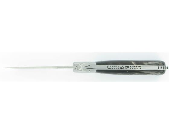 Laguiole Sport Buffle Acier 14C28 Couteau de Poche - Laguiole par Fontenille Pataud