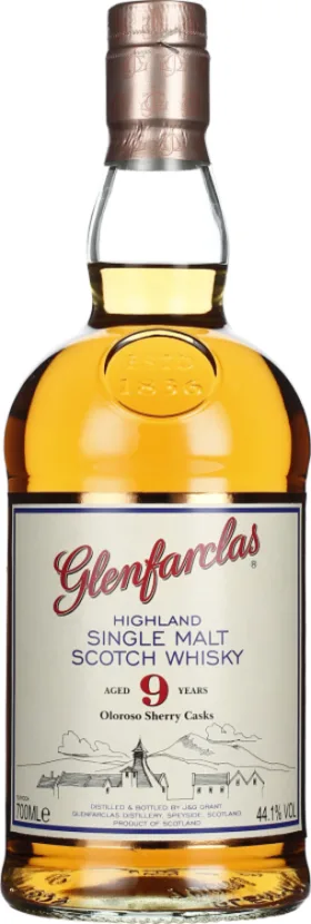 GLENFARCLAS 9 YEARS OLOROSO SHERRY CASK 70CL