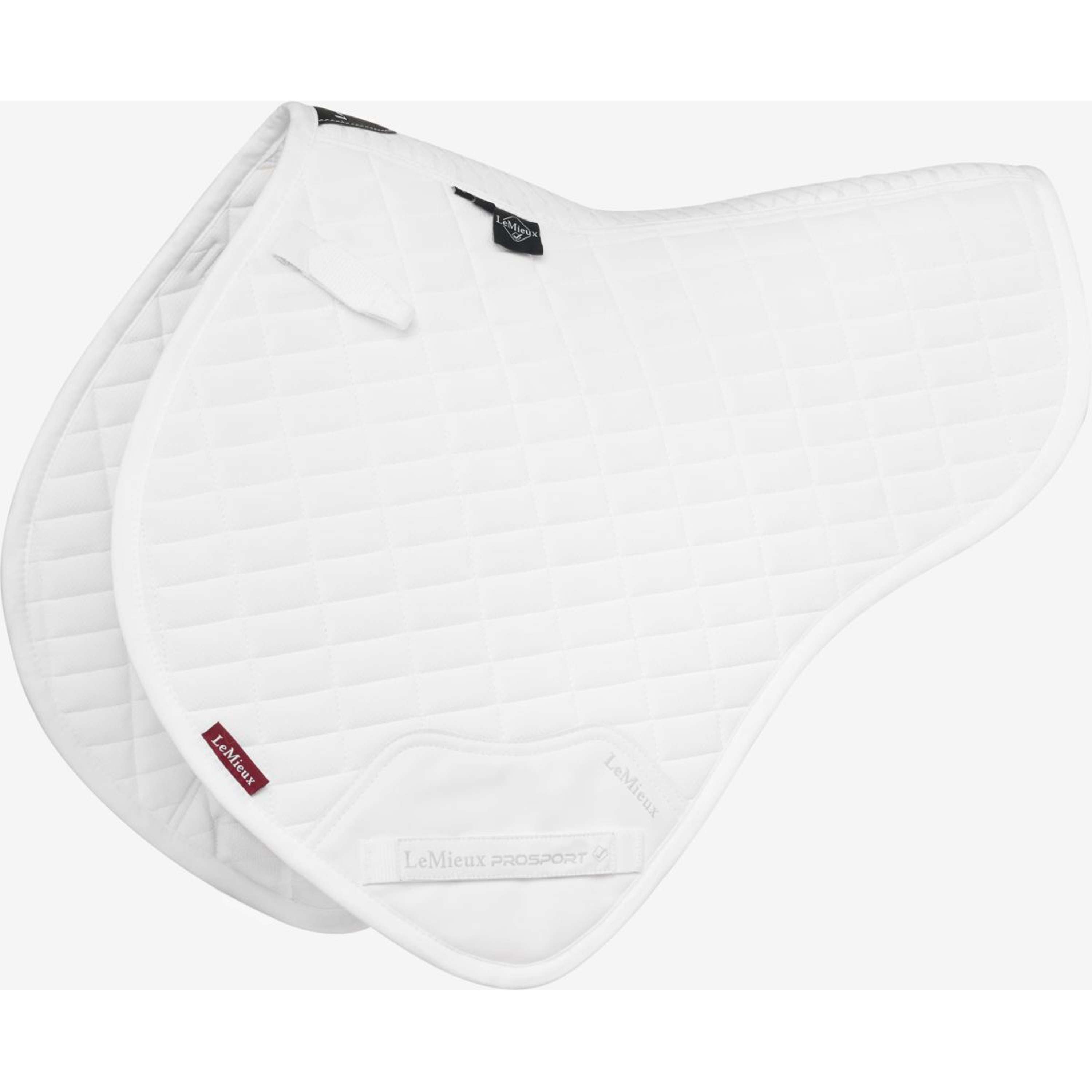 LeMieux Zadeldekje Self-Cool Half Square Close Contact Wit