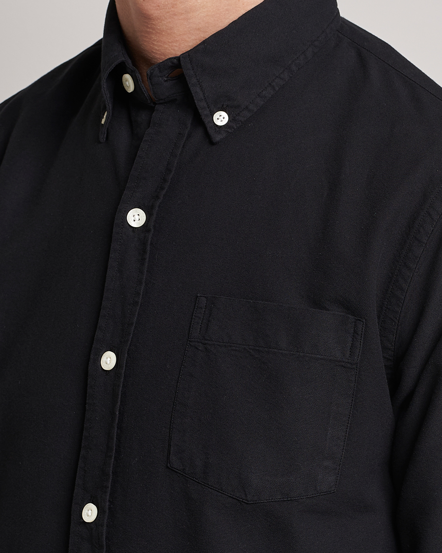 Colorful Standard Classic Organic Oxford Button Down Shirt Deep Black