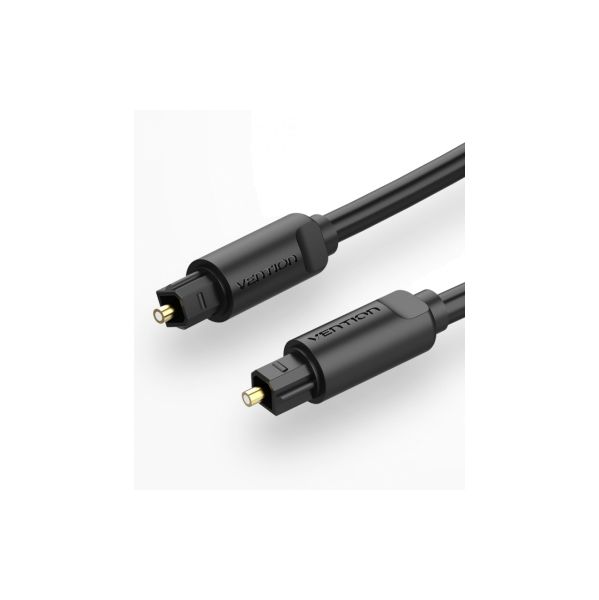 Vention Cabo Áudio de Fibra Ótica 1mt Black