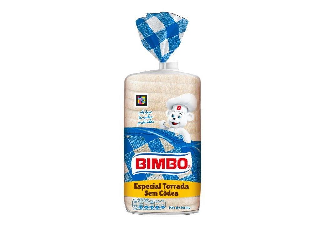 PÃO FORMA BIMBO ESPECIAL TORRADAS 450G