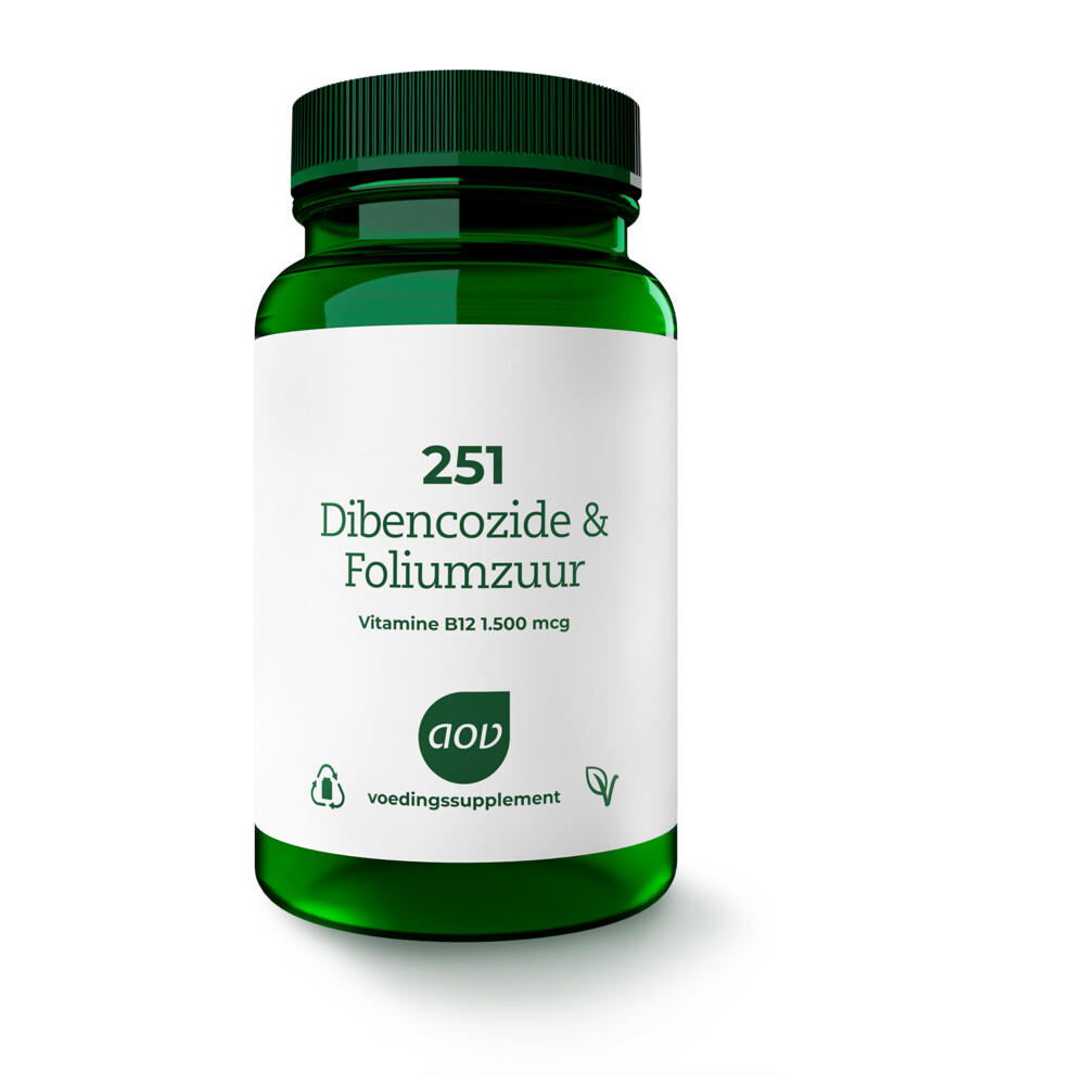 AOV 251 Dibencozide & Foliumzuur (1.500 mcg)60 zuigtabletten