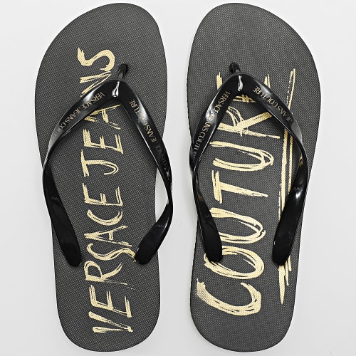 Tongs Fondo Flip Flop 74YA3SQ7 Noir Doré