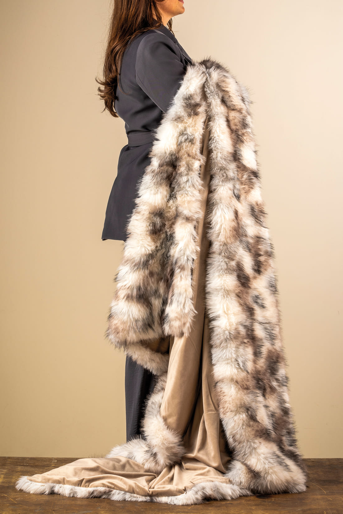 Plaid 140x180 cm | Ghislaine Natural | Hoii