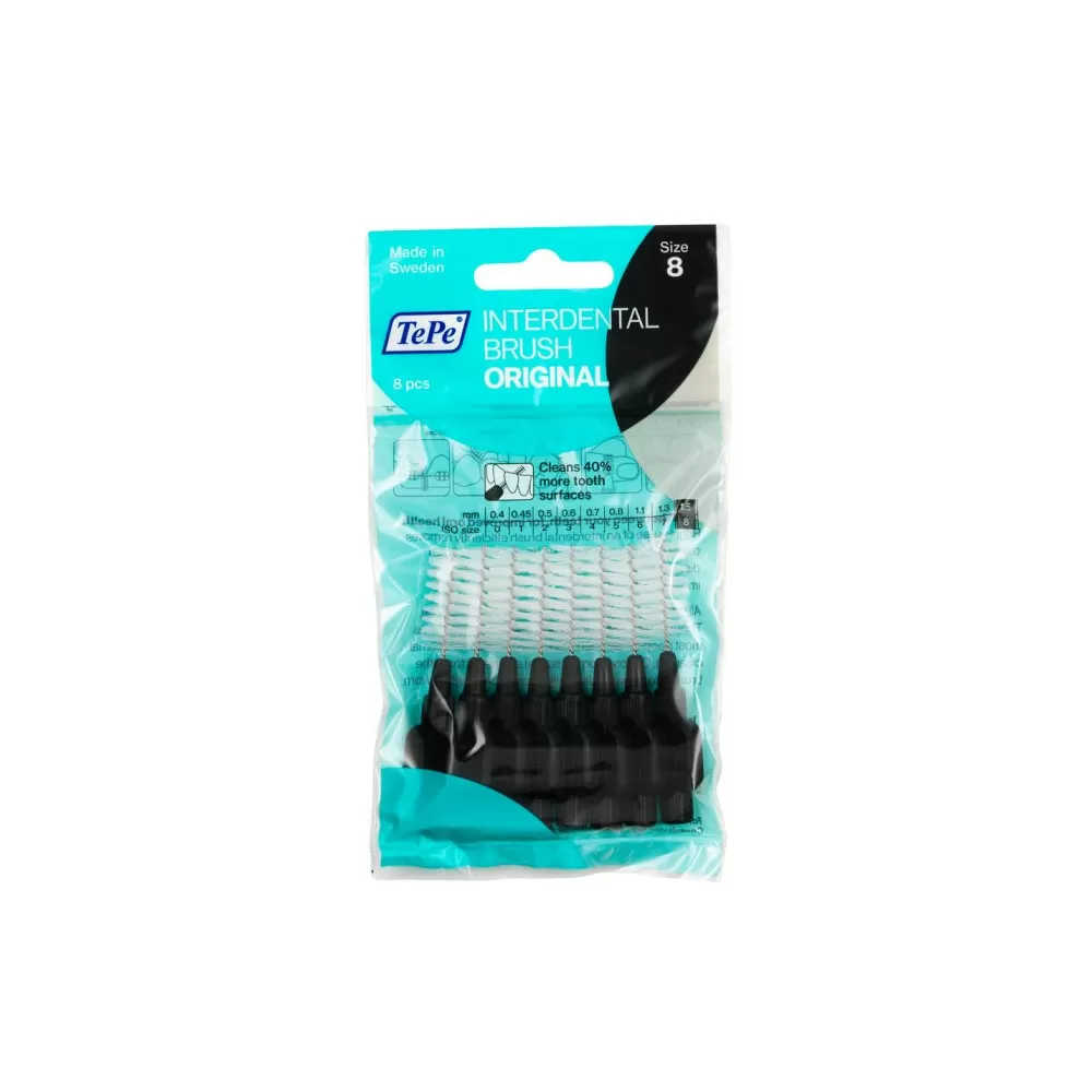 TePe original mellemrumsbørster 1,5 mm - 8 stk.