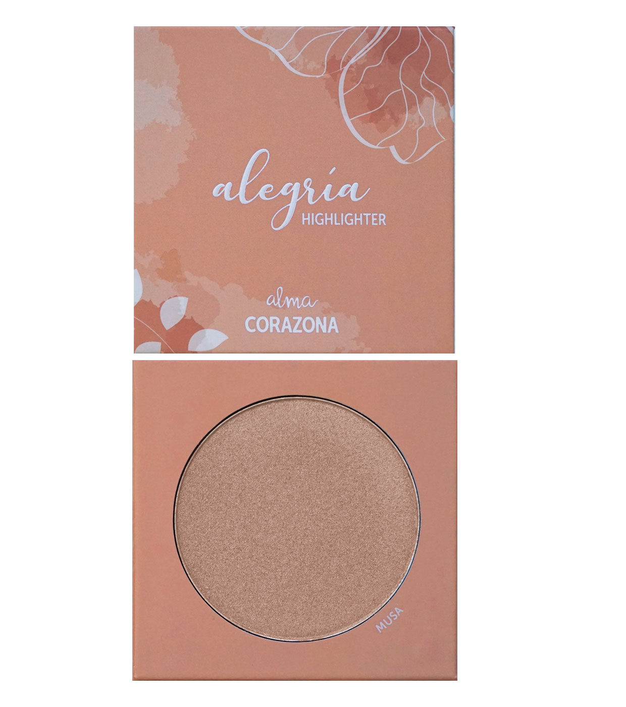 CORAZONA - *Coleção Alegría x Alma* - Iluminador em Pó - Musa