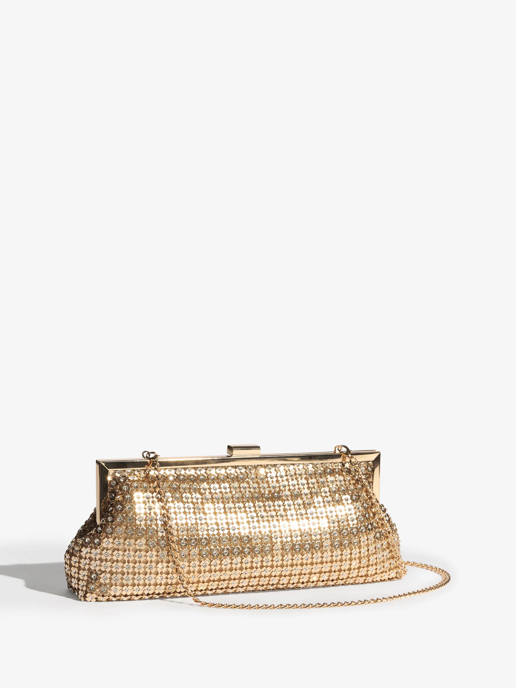 Goud - Friends Like These Chain Mail Clutch